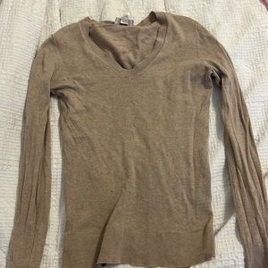 Loft Beige Sweater/long sleeve